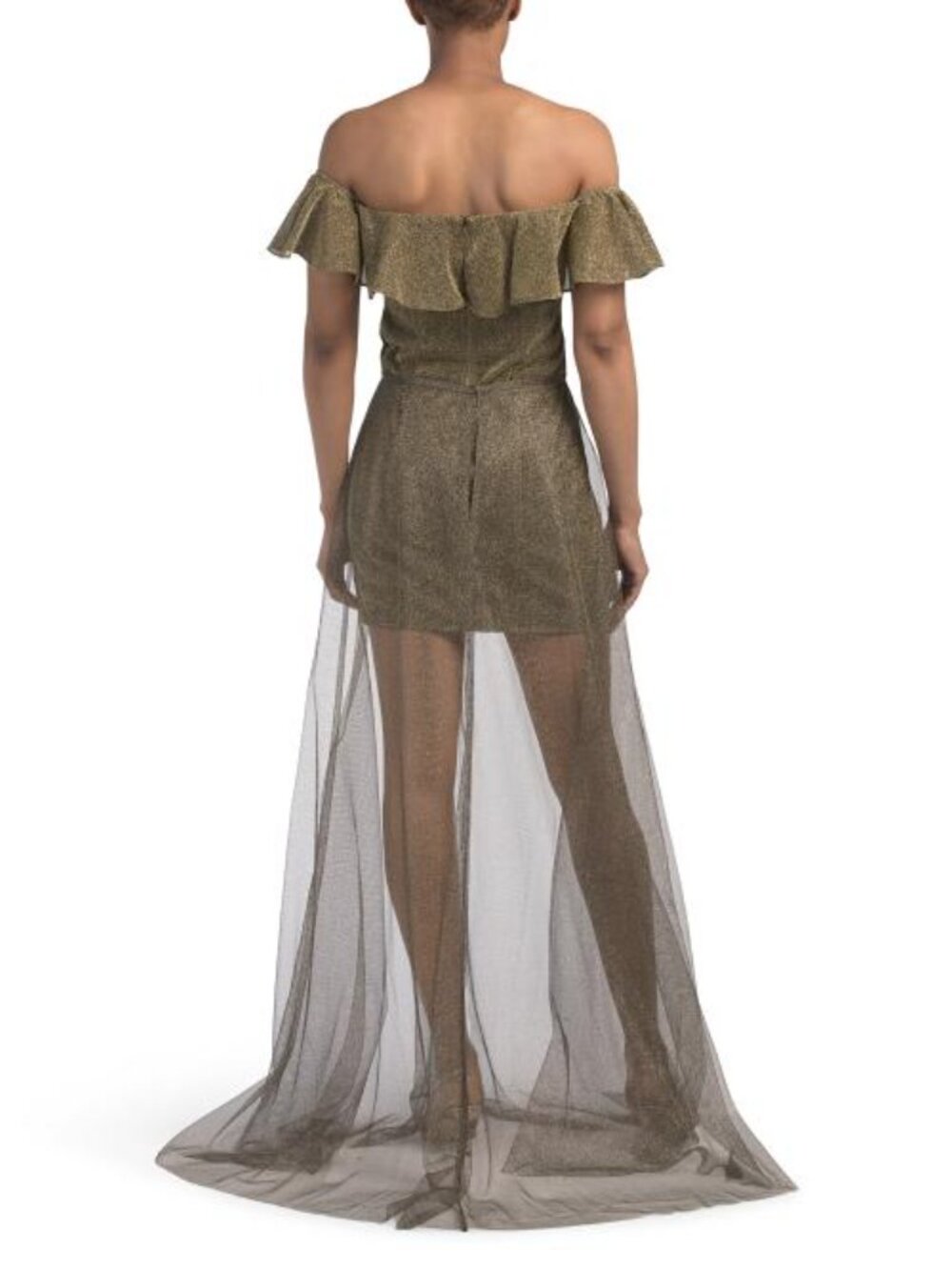 RENE BY RENE RUIZ Off The Shoulder Gown - Picture 2 of 5